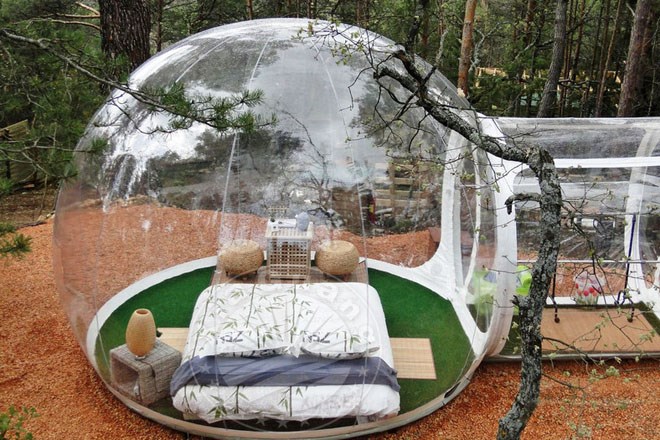 竹山球形帐篷